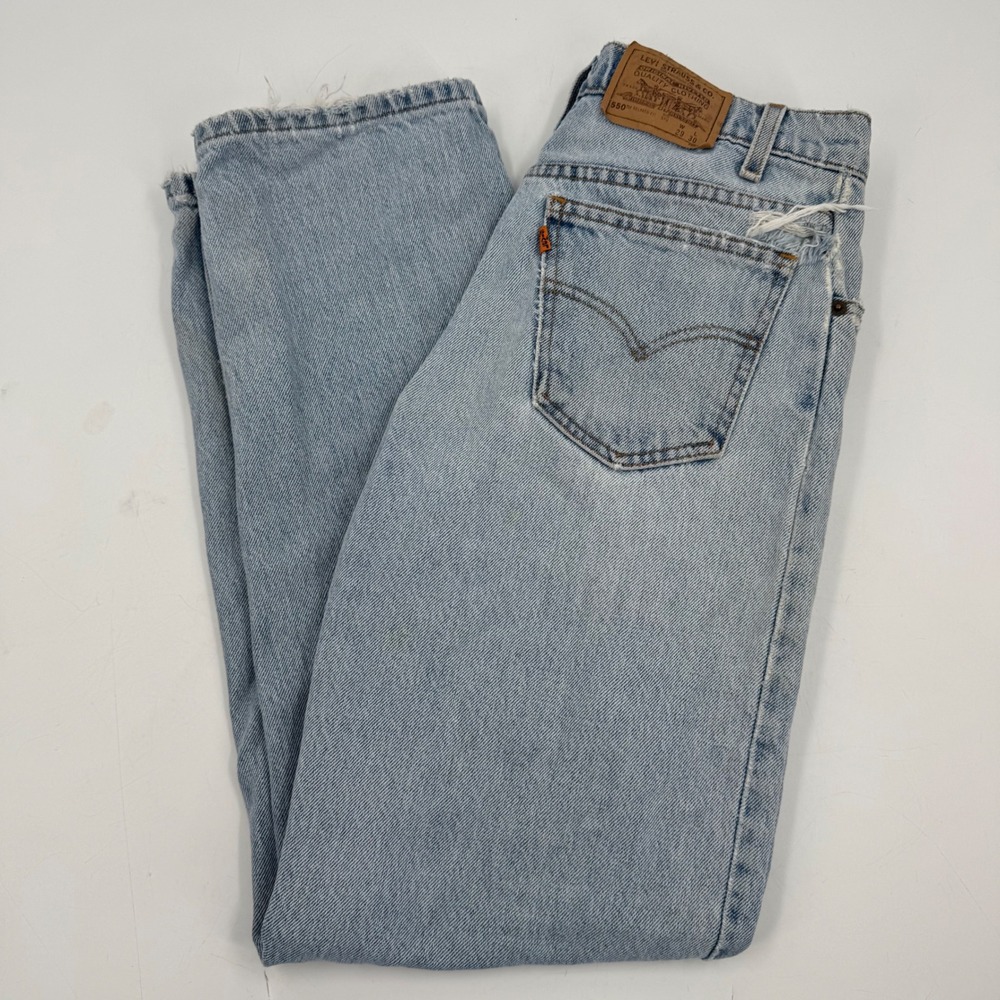 Vintage Levi's Light Blue Relaxed Straight Jeans